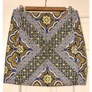 JOE Fresh Patterned Mini Skirt